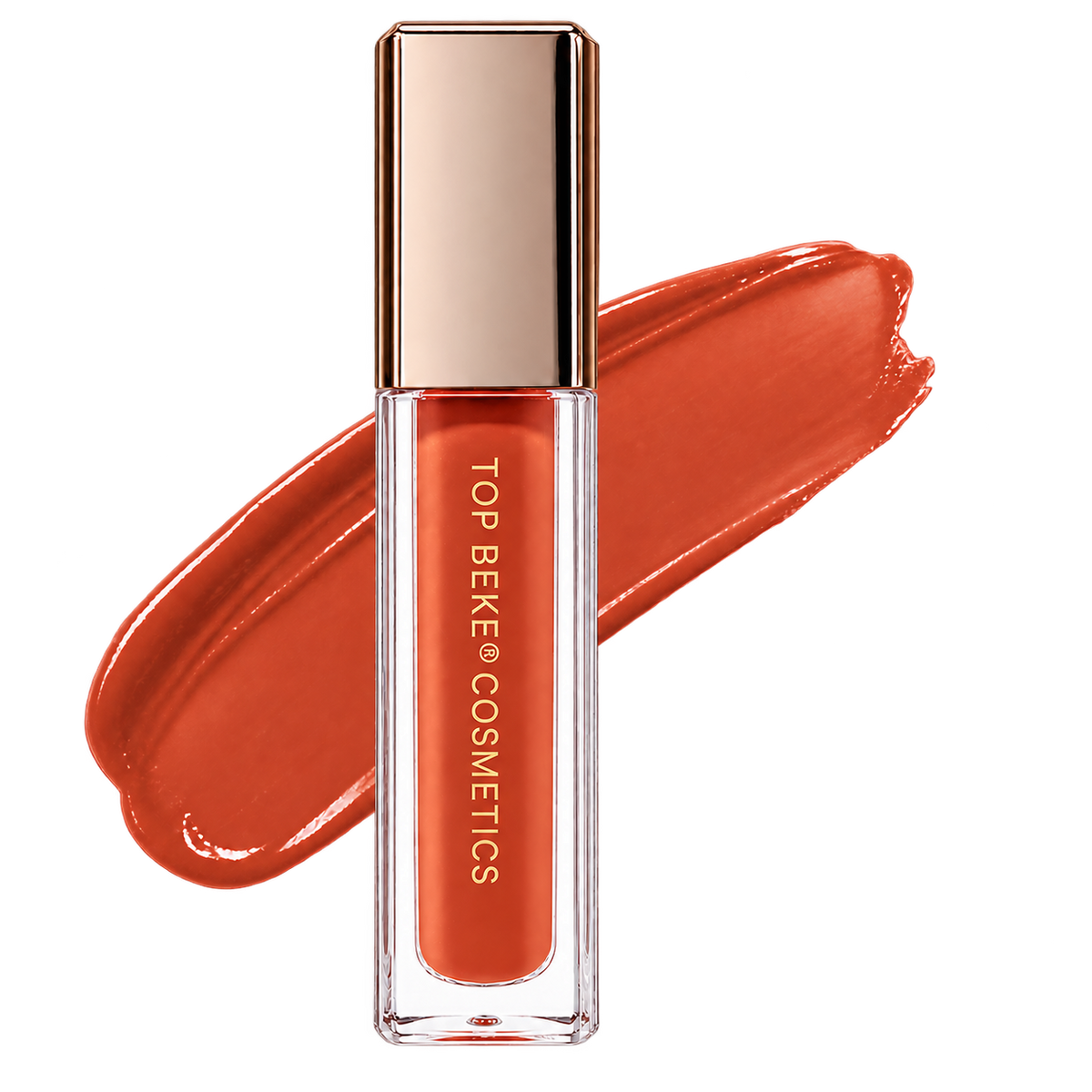 TOP BEKE Cosmetics Liquid Lipstick – Terracotta Orange