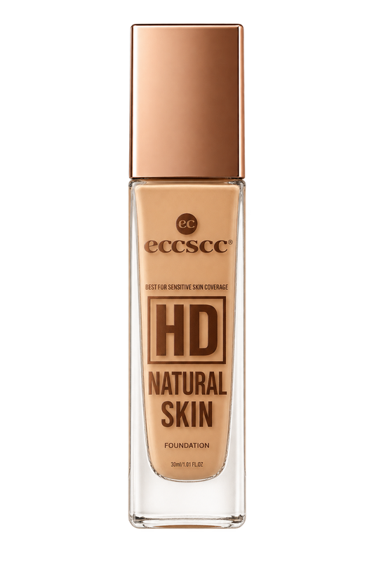 ECCSCC HD Natural Skin Foundation – 30ml