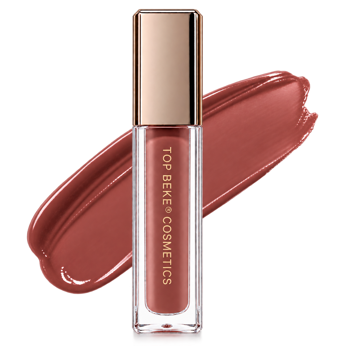 TOP BEKE Cosmetics Liquid Lipstick – Rosewood Nude