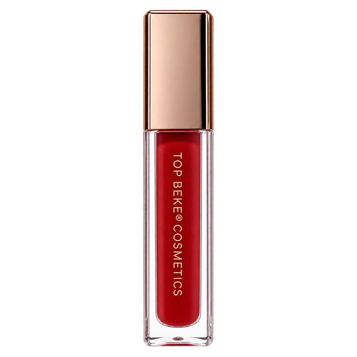 TOP BEKE Cosmetics Liquid Lipstick – Deep Red