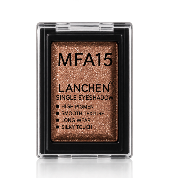 LANCHEN MFA15 Shimmer Single Eyeshadow – Bronze Copper