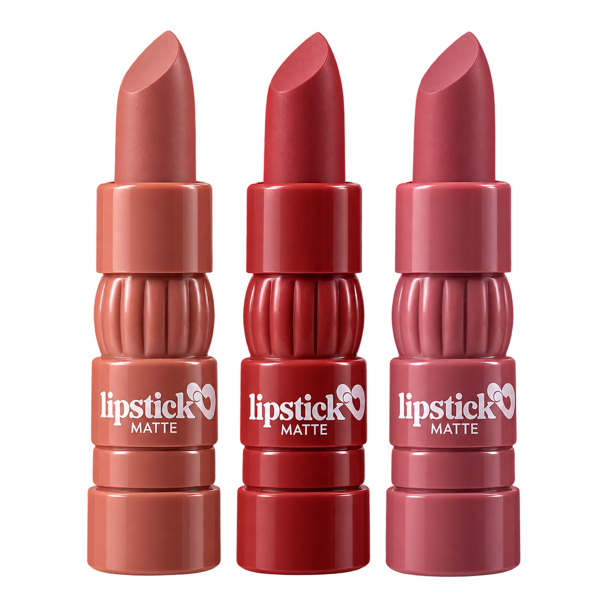 Matte Lipstick Set – 3 Pieces | Set B