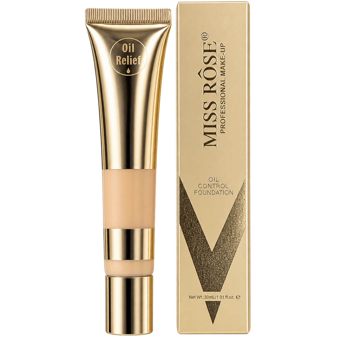 MISS ROSE Oil Control Foundation – 30ml