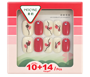 MOCYNE Floral Press-On Nails