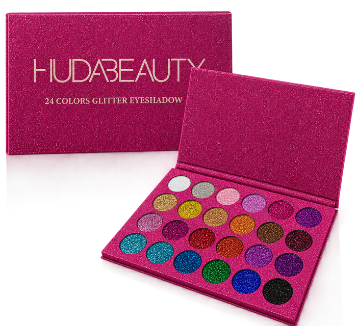 24-Color Glitter Eyeshadow Palette