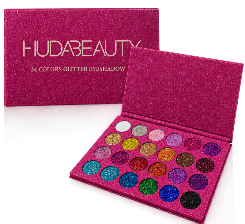 24-Color Glitter Eyeshadow Palette