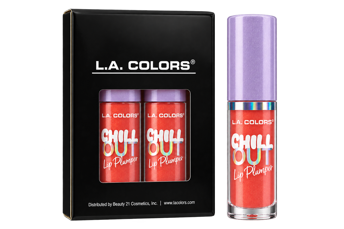 L.A. COLORS Chill Out Lip Plumper – Pack of 3